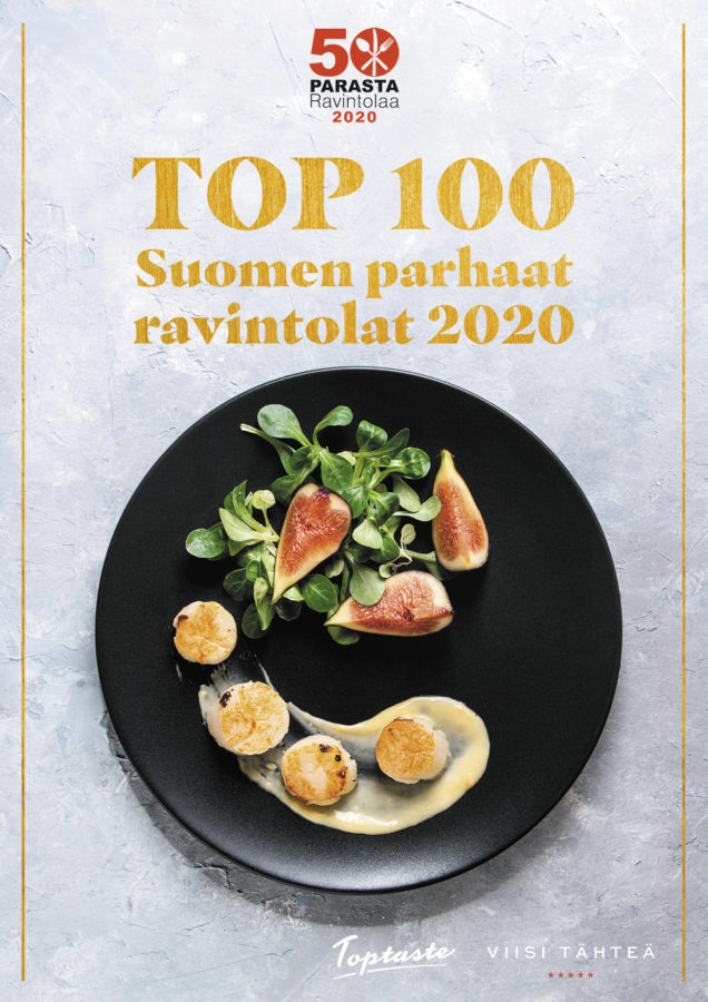 100 Parasta Ravintolaa Suomessa kirjan kansi