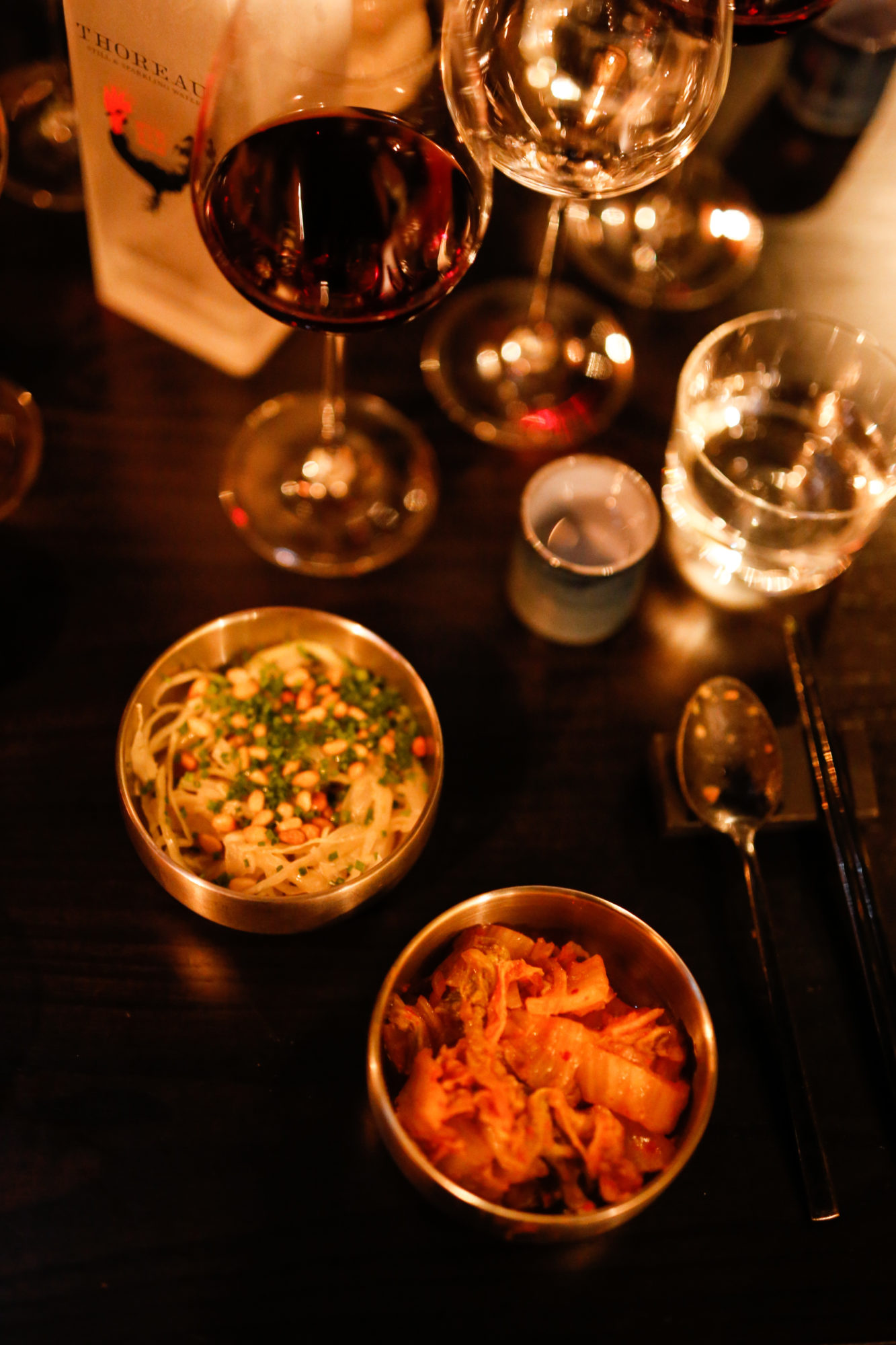 Lisukkeena korealaisella illallisella on tietysti kimchiä